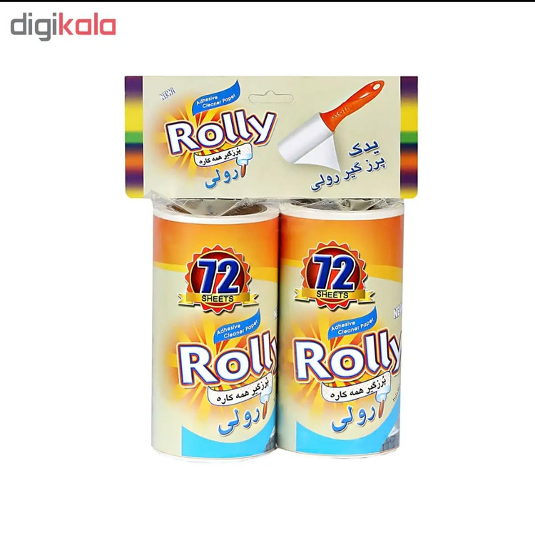 یدک پرزگیر رولی ۲ عددی ۹۰ برگی